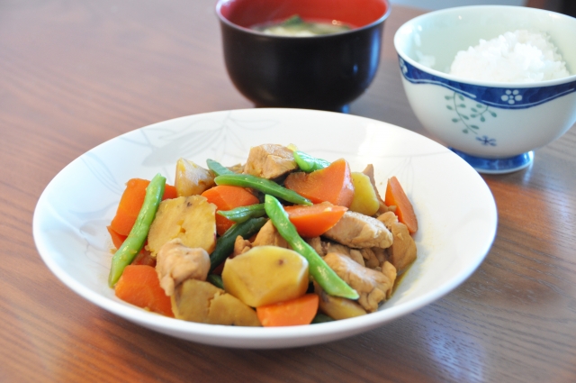 いんげんの煮物