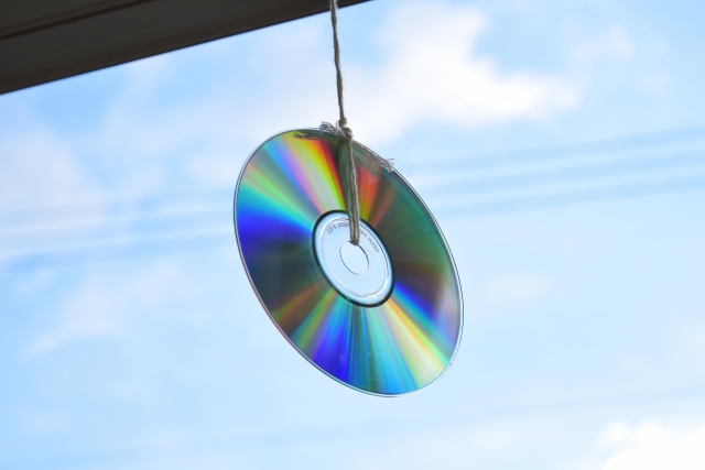 鳥よけのCD